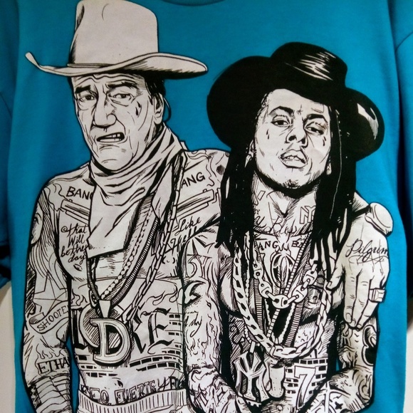 Upper Playground Shirts Mens Upper Playground Lil Waynejohn Wayne Tshirt Poshmark